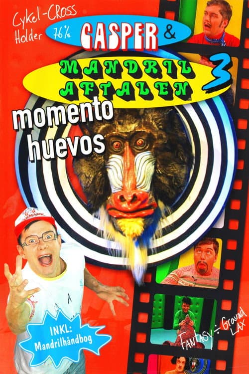 Постер: Casper & Mandrilaftalen 3: Momento Huevos