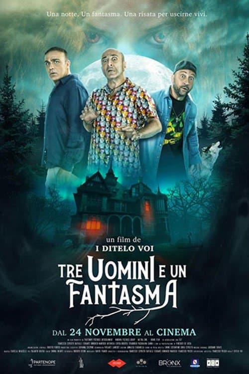 Постер: Tre uomini e un fantasma
