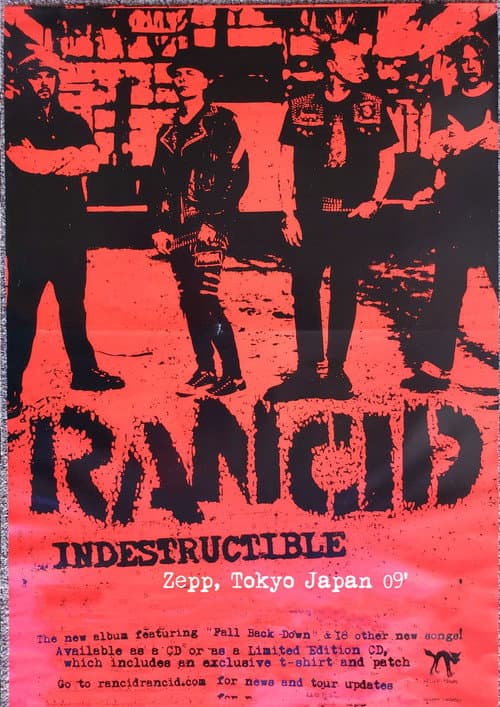 Постер: Rancid: Zepp Tokyo Japan