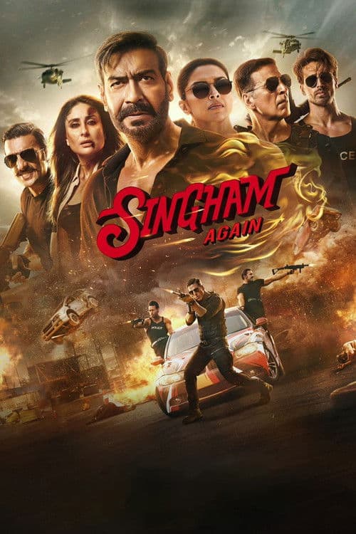 Постер: सिंघम अगेन