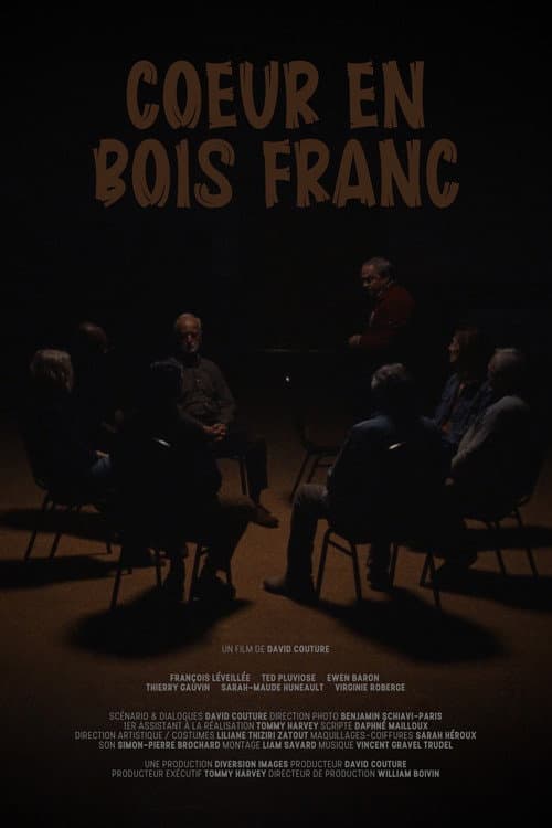 Постер: Coeur en bois franc