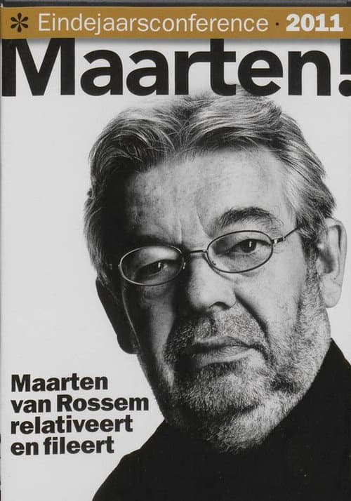 Постер: Maarten van Rossem: Eindejaarsconference 2011