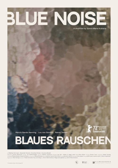 Постер: Blaues Rauschen