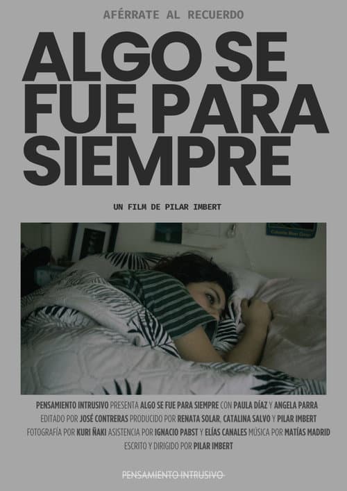 Постер: Algo se fue para siempre