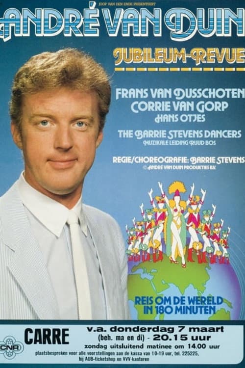 Постер: André Van Duin revue - Een reis om de wereld in 180 minuten (20 jaar André)