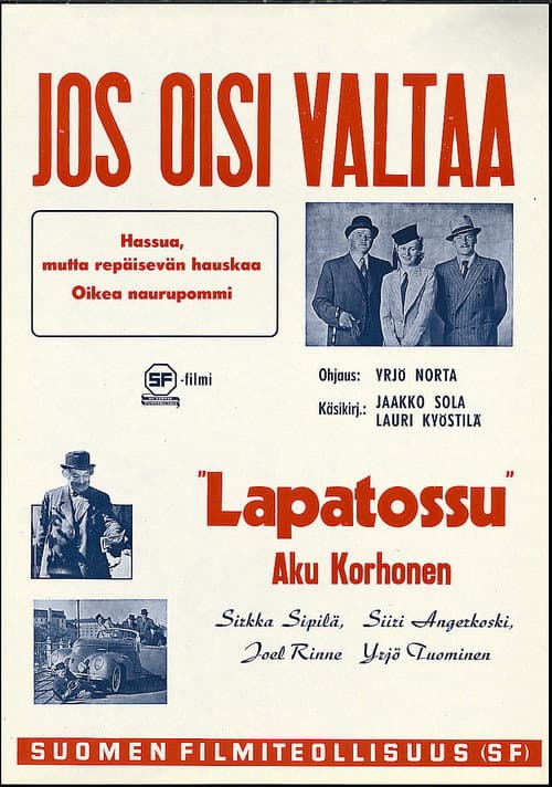 Постер: Jos oisi valtaa…