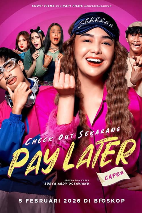 Постер: Check Out Sekarang, Pay Later (Caper)