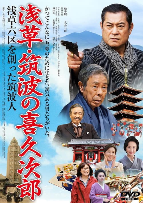 Постер: 浅草・筑波の喜久次郎 浅草六区を創った筑波人