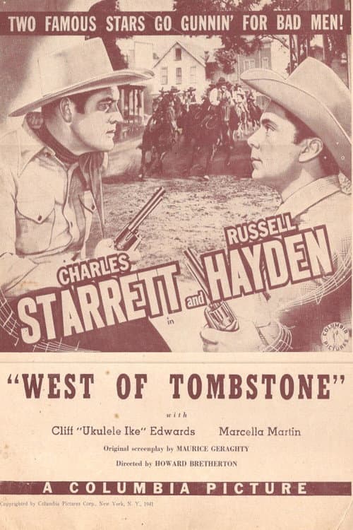 Постер: West of Tombstone