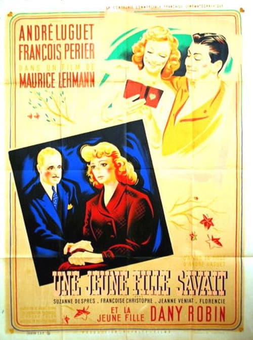 Постер: Une jeune fille savait