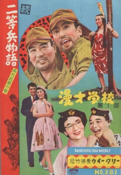 Постер: 続二等兵物語 南方孤島の巻