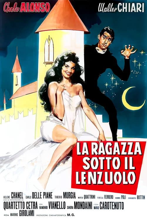 Постер: La ragazza sotto il lenzuolo