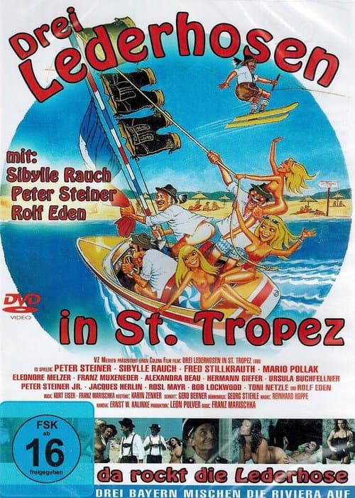 Постер: Drei Lederhosen in St. Tropez