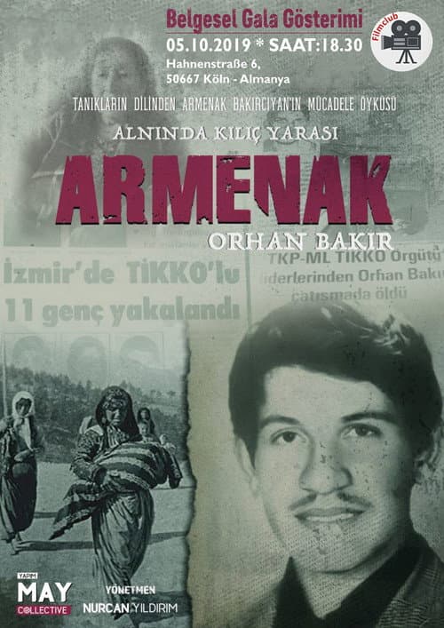 Постер: Alnında Kılıç Yarası: Armenak - Orhan Bakır