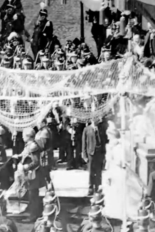 Постер: The Royal Procession from the Church after the Ceremony (Coronation of Wilhelmina)