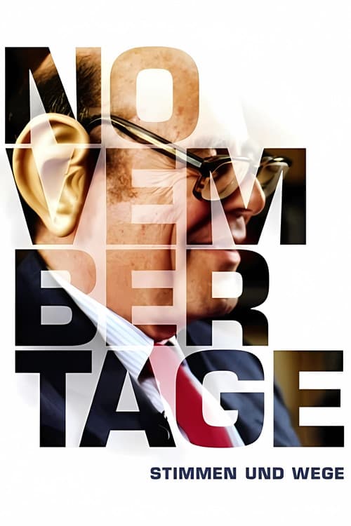 Постер: Novembertage – Stimme und Wege