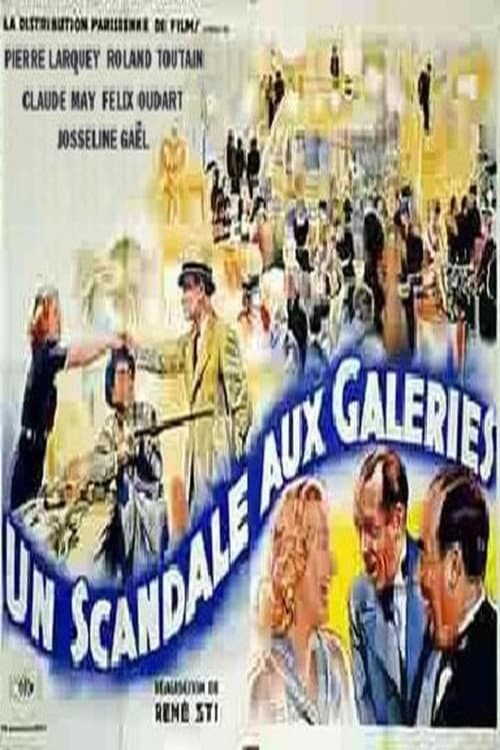 Постер: Un scandale aux Galeries