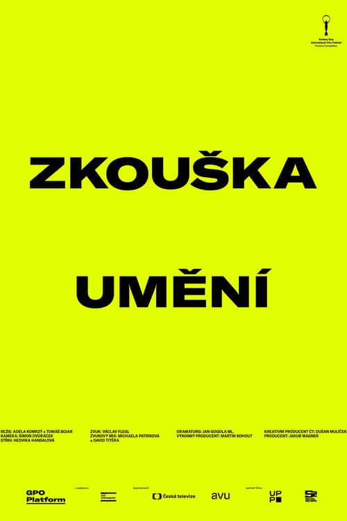 Постер: Zkouška umění