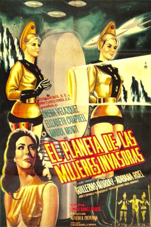 Постер: El planeta de las mujeres invasoras