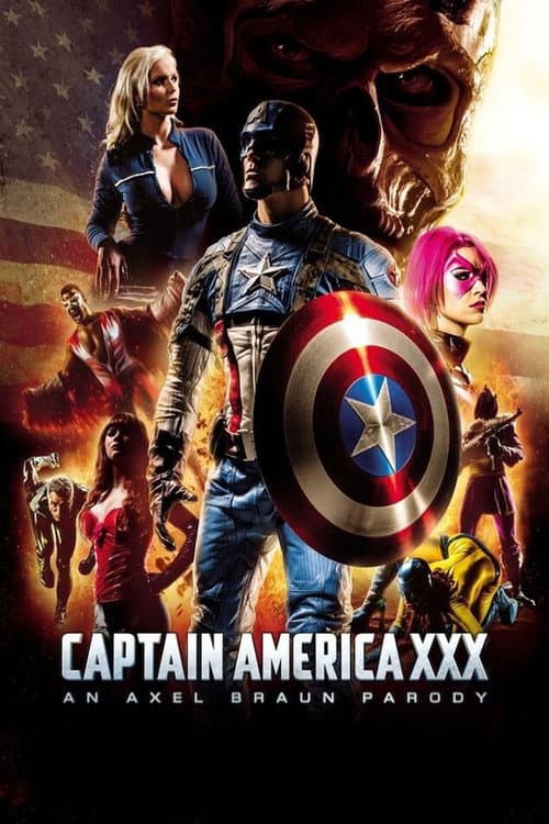 Постер: Captain America XXX: An Axel Braun Parody