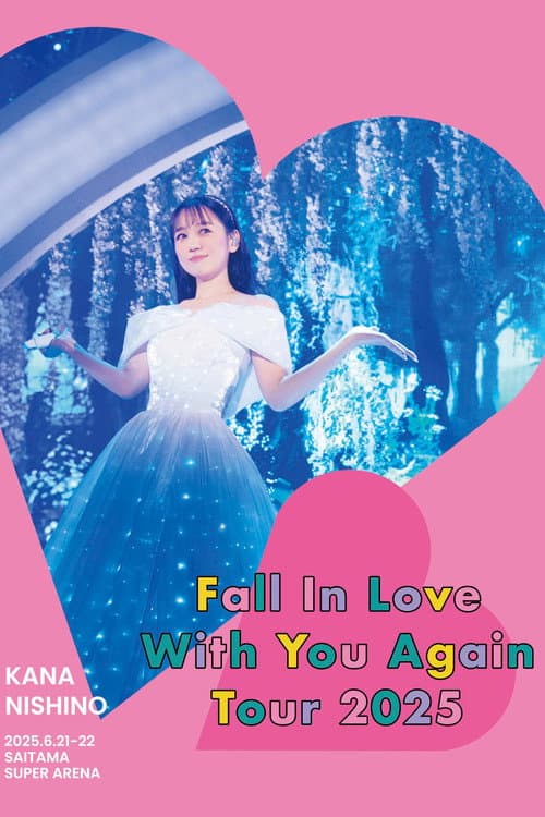 Постер: Kana Nishino Fall In Love With You Again Tour 2025