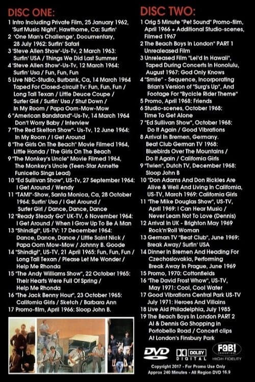 Постер: The Beach Boys: A Long Promised Road - Volume 1 & 2 - 1962-1971