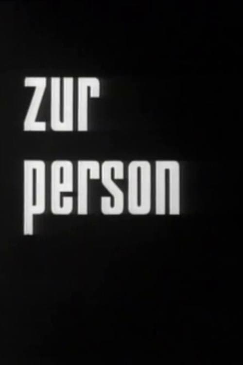 Постер: Zur Person