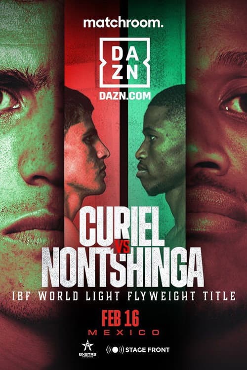 Постер: Adrian Curiel vs. Sivenathi Nontshinga II
