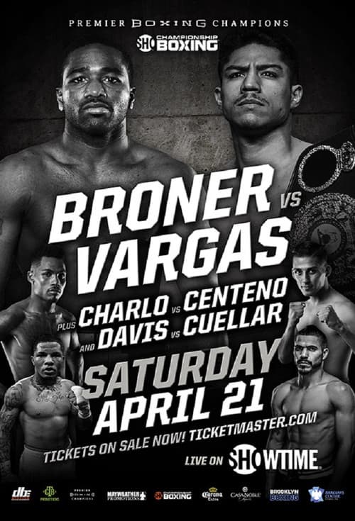 Постер: Adrien Broner vs. Jessie Vargas
