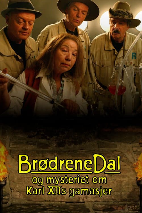 Постер: Brødrene Dal og mysteriet om Karl XIIs gamasjer