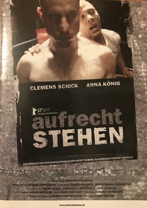 Постер: Aufrecht stehen