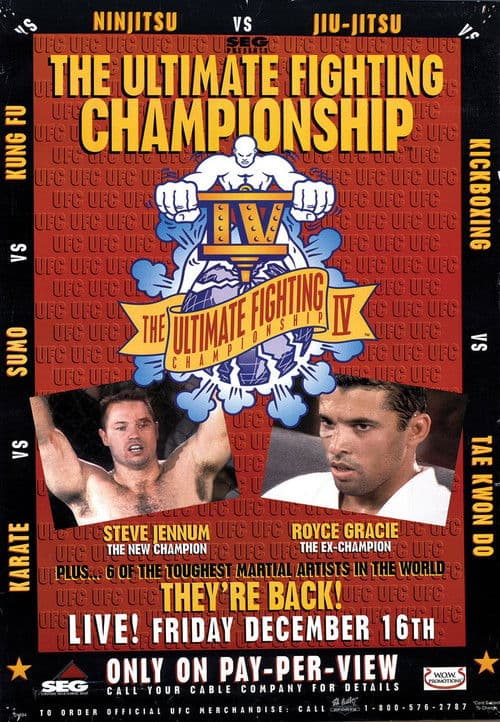 Постер: UFC 4: Revenge of the Warriors