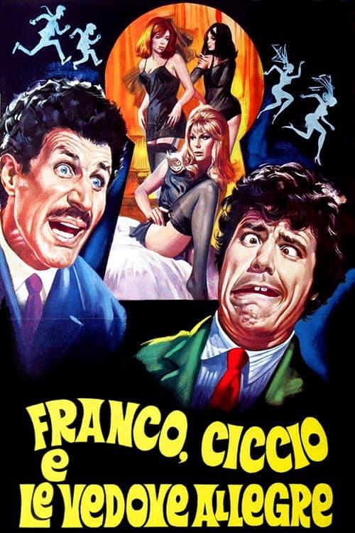 Постер: Franco, Ciccio e le vedove allegre
