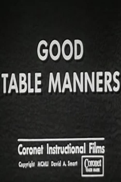 Постер: Good Table Manners