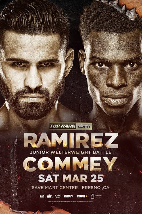 Постер: Jose Ramirez vs. Richard Commey