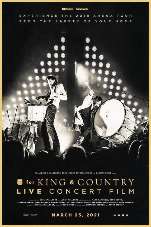 Постер: The For King & Country Live Concert Film