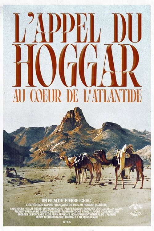 Постер: L'Appel Du Hoggar, Au Cœur De L'Atlantide