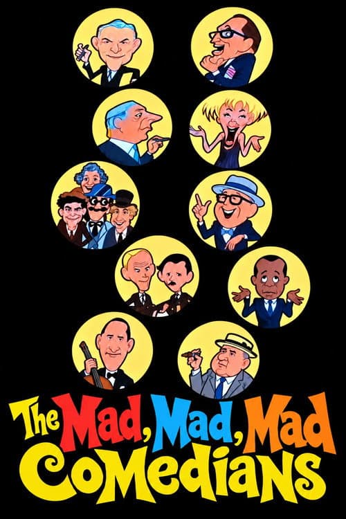 Постер: The Mad, Mad, Mad Comedians