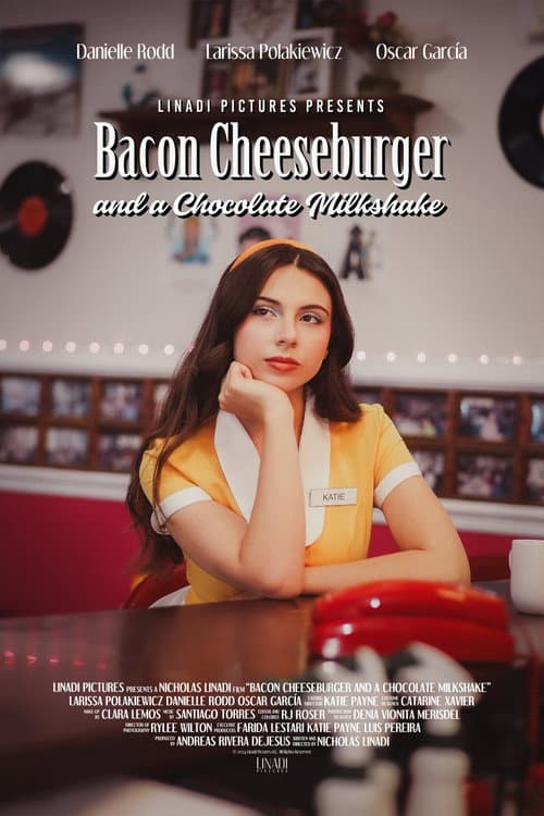 Постер: Bacon Cheeseburger and a Chocolate Milkshake