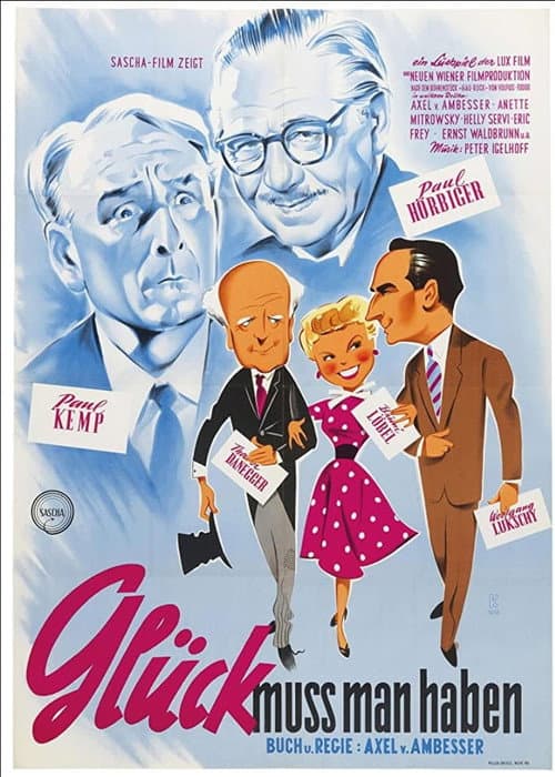 Постер: Drei, von denen man spricht