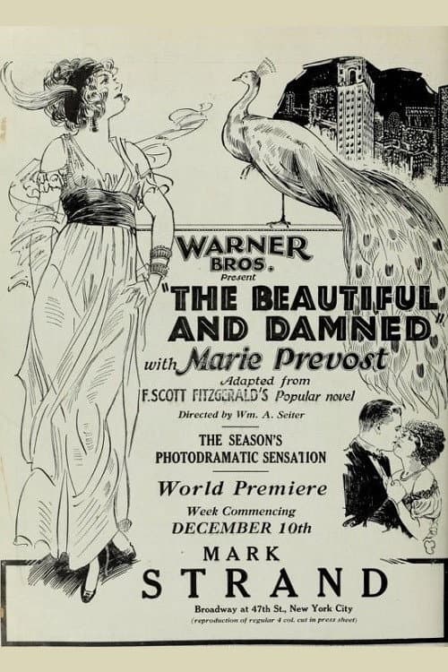 Постер: The Beautiful and Damned