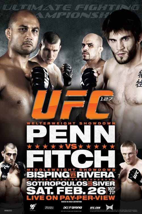 Постер: UFC 127: Penn vs. Fitch