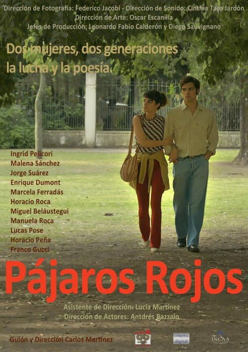 Постер: Pájaros rojos