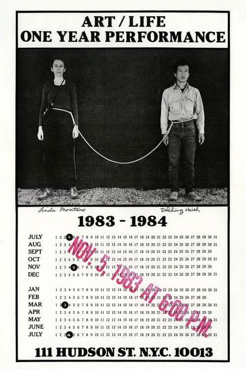 Постер: One Year Performance 1983-1984 (Rope Piece)