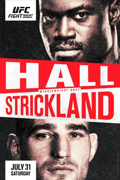 Постер: UFC on ESPN 28: Hall vs. Strickland