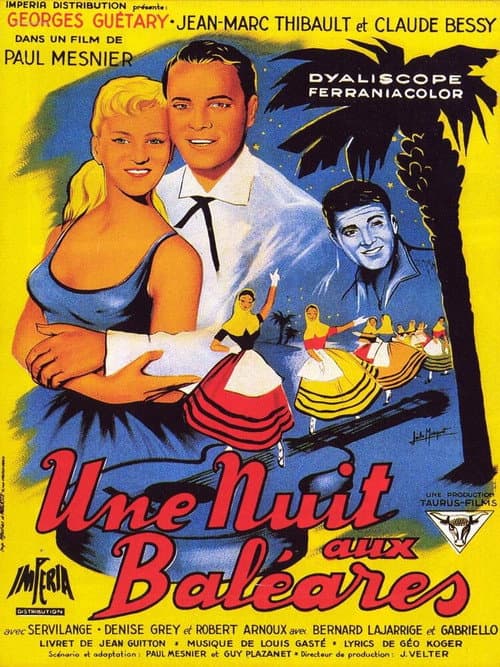 Постер: Une nuit aux Baléares