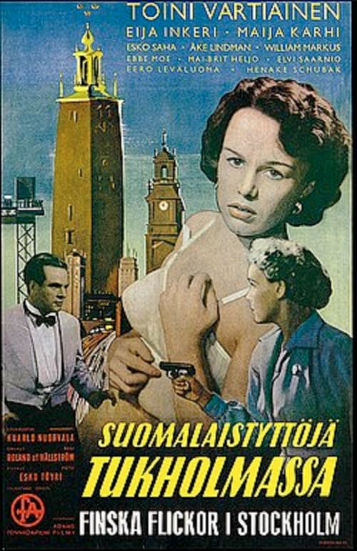 Постер: Suomalaistyttöjä Tukholmassa
