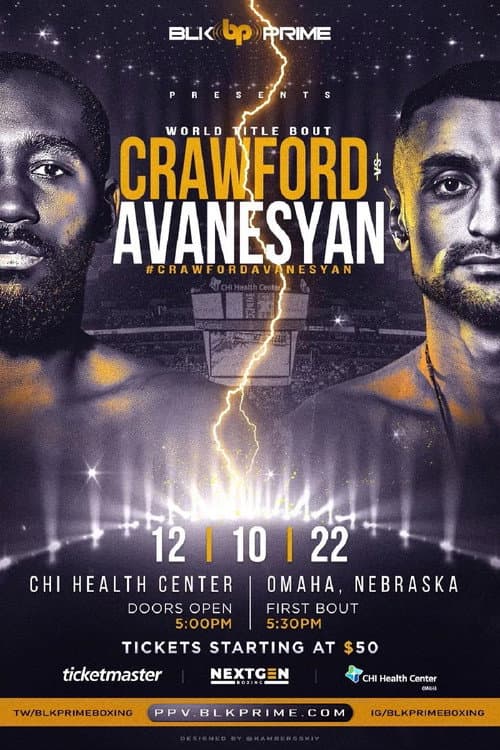 Постер: Terence Crawford vs. David Avanesyan