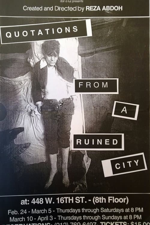 Постер: Quotations From a Ruined City