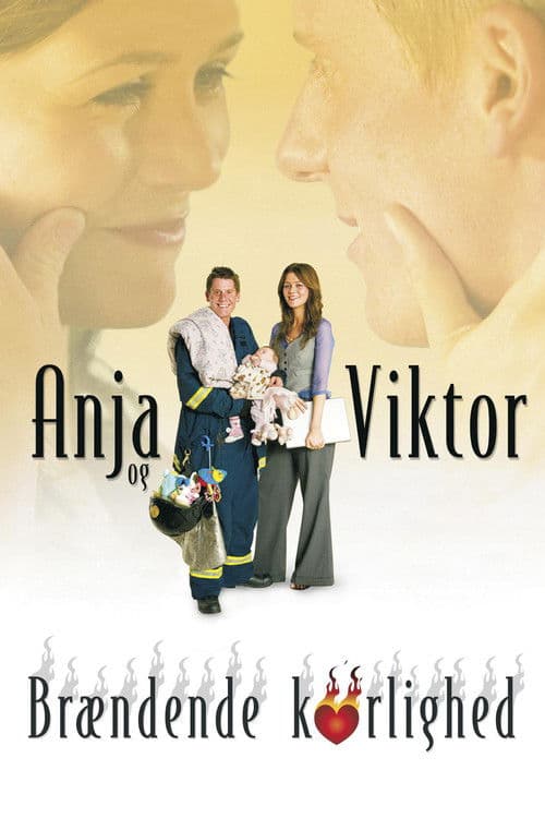 Постер: Anja og Viktor: Brændende kærlighed